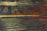 Fishingboats by Moonlight, hunt