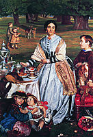 Lady Fairbairn with her Children, 1864, hunt