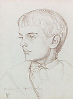 Portrait Of Marion Edith Holman Hunt, 1877, hunt