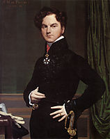 Amédée-David, Comte de Pastoret, 1826, ingres