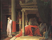 Antiochus and Stratonice, 1840, ingres