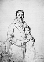 Charles Hayard and his daughter Marguerite, ingres