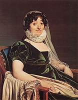 Comtes de Tournon, née Geneviève de Seytres Caumont, 1812, ingres