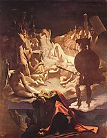 The Dream of Ossian, 1813, ingres