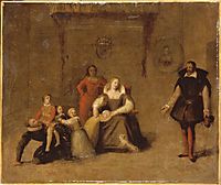 Henry IV Playing with His Children, ingres