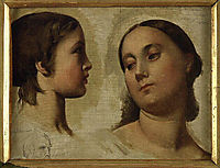 Madame and her son Lauréal, 1821, ingres