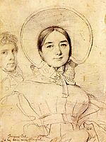 Madame Jean Auguste Dominique Ingres, born Madeleine Chapelle II, ingres