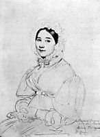 Madame Jean Auguste Dominique Ingres, born Madeleine Chapelle III, ingres