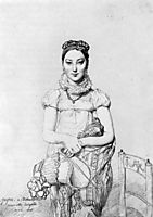 Mademoiselle Jeanne Hayard, ingres