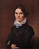 Mademoiselle Jeanne-Suzanne-Catherine Gonin, later Madame Pyrame Thomegeux, 1821, ingres