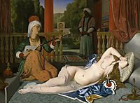 Odalisque and Slave, 1842, ingres