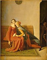 Paolo and Francesca, ingres