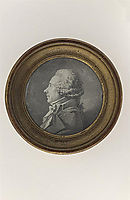 Portrait of an unknown, since the bust, left profile, 1797, ingres