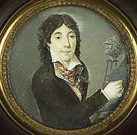 Portrait of the artist Delon, ingres