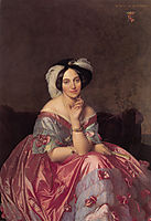 Portrait of Baroness James de Rothschild, 1848, ingres
