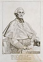 Portrait of Bishop Persigny, 1816, ingres