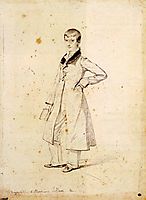 Portrait of Felix Leblanc, 1823, ingres