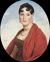 Portrait of Madame Aymon, La belle Zélie, 1806, ingres