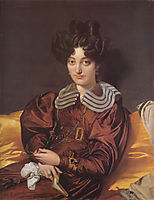 Portrait of Madame Marcotte de Sainte-Marie, 1826, ingres