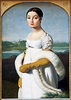 Portrait of Mademoiselle Rivière, 1805, ingres