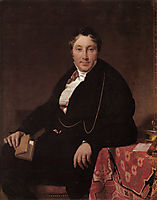 Portrait of Monsieur Leblanc, 1823, ingres