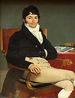 Portrait of Monsieur Rivière, 1805, ingres