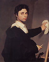 Self-Portrait, 1804, ingres