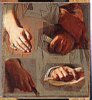 Studies for The Apotheosis of Homer, 1827, ingres