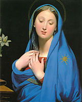Virgin of the Adoption, 1858, ingres