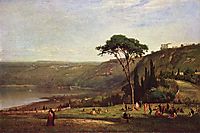 Lake Albano, 1869, inness