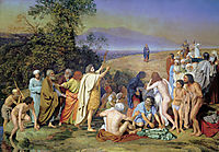Appearance of Christ to the People, 1857, ivanov