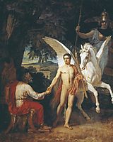 Bellerophon is sent to the campaign against the Chimera, 1829, ivanov