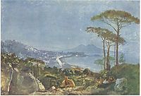 View of Naples from the road in Pozilippe, ivanov