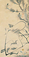 Fukurojin (Fukurokuju), the God of Longevity and Wisdom, 1790, jakuchu