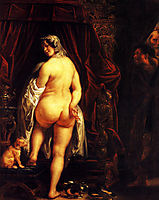King Candaules of Lydia Showing his Wife to Gyges , 1646, jordaens