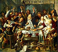 The King Drinks, 1638, jordaens