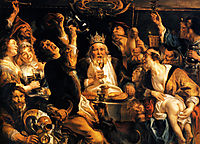King Drinks, 1640, jordaens