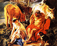 Mercury and Argos, 1620, jordaens