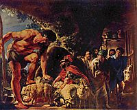 Odysseus in the Cave of Polyphemus, c.1635, jordaens