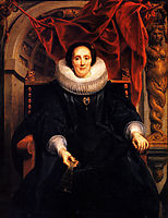 Portrait of Catharina Behaghel, 1635, jordaens