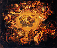 Psyche hosted on Olympus, 1652, jordaens