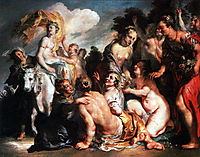 Rape of Europa, 1615, jordaens