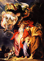 The Return from Egypt of the Holy Family, 1616, jordaens