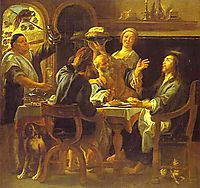 The Supper at Emmaus, c.1645, jordaens