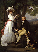 Anna Maria Jenkins and Thomas Jenkins, kauffman