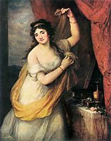 Portrait Of A Woman, 1795, kauffman