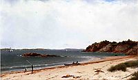 View of the Beach at Beverly, Massachusetts, 1860, kensett