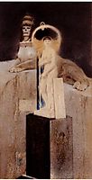 After Joséphin Péladan, The Supreme Vice, 1885, khnopff