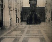 In Bruges. A Church, 1904, khnopff