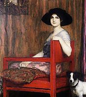 Mary von Stuck, 1916, khnopff